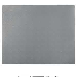 SLIRA Place mat, gray, 14x11 "